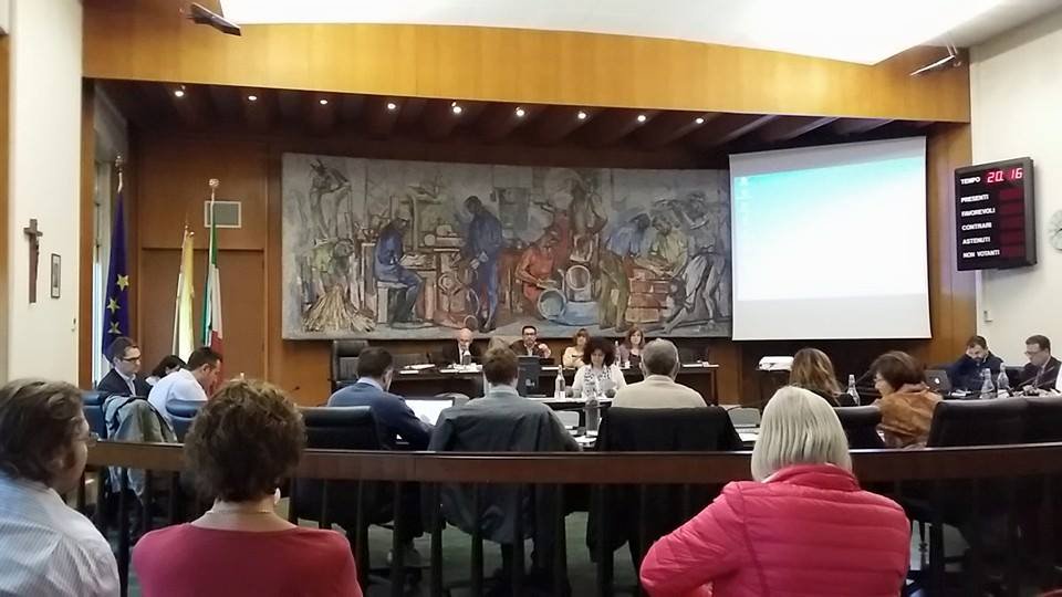 Foto della sala (via @ComuneDalmine) #opendalmine http://t.co/bo9OLyp1Sy